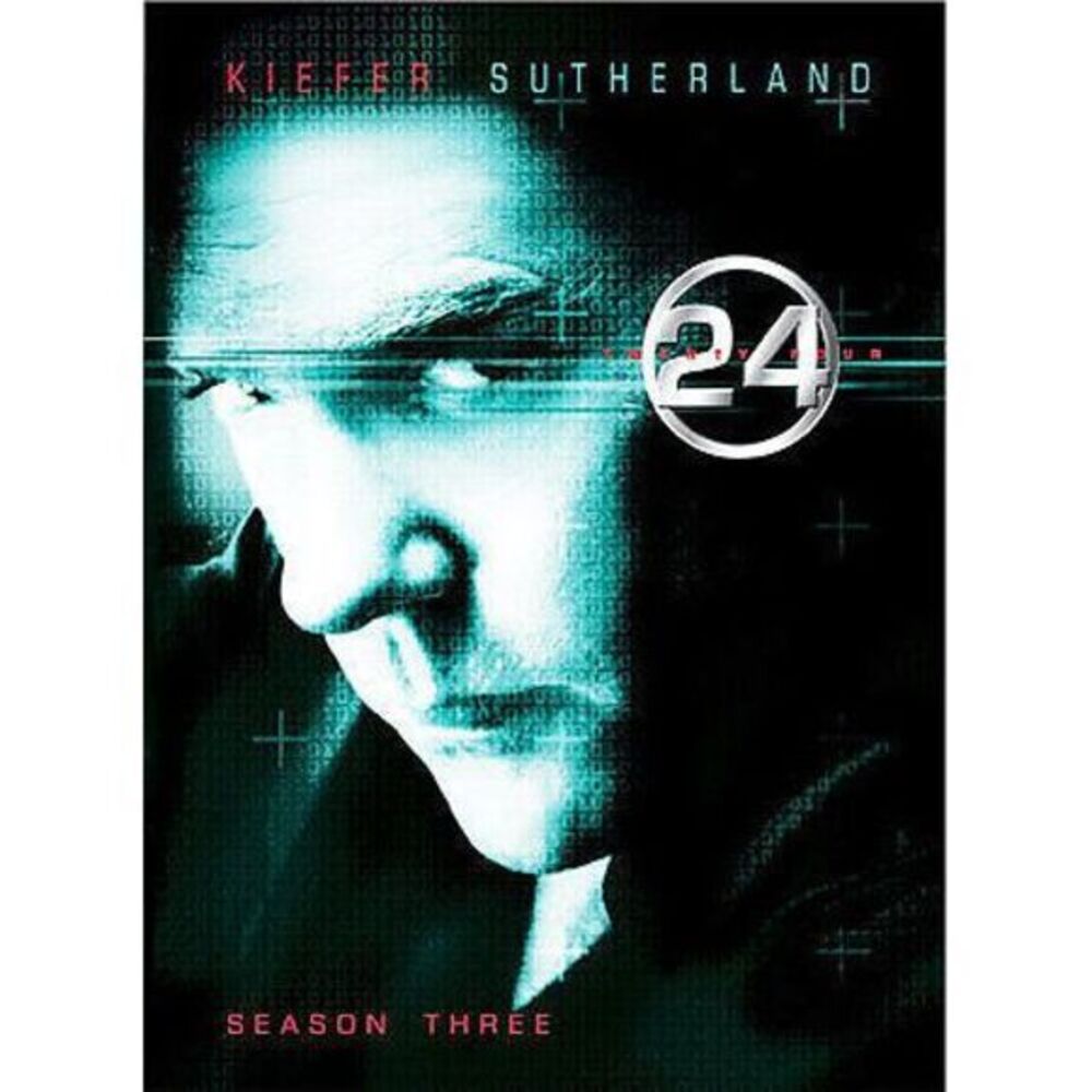 New Sealed 24 - Season 3 (DVD, 2009, 6-Disc Set) 7 Discs w/ Season 4 Prequel